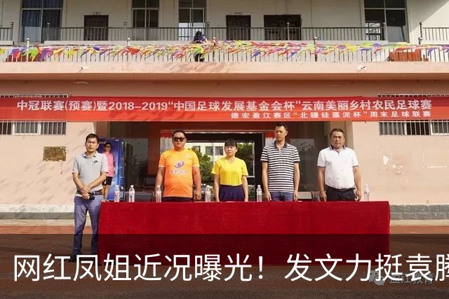 网红凤姐近况曝光！发文力挺袁腾飞，劝大家对新移民应该宽容